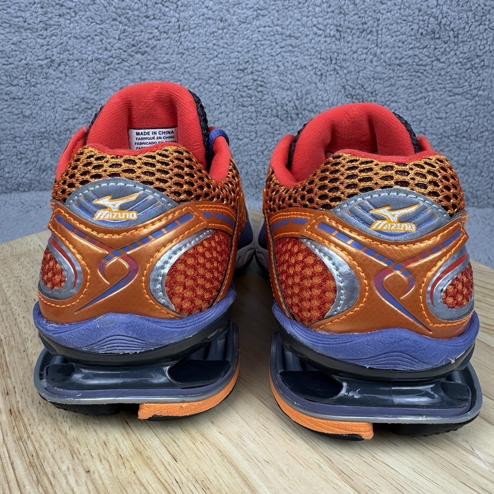 Mizuno Wave Creation 12 Womens Size 6.5 Orange Road Running Shoes Sneakers - Picture 5 of 12